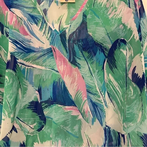 Show Me Your Mumu Key West Barbie Shook Tunic sheer size XS - Picture 4 of 7